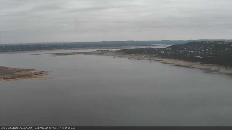 Lake Travis webcam, November 12, 2023 11:45 AM CT