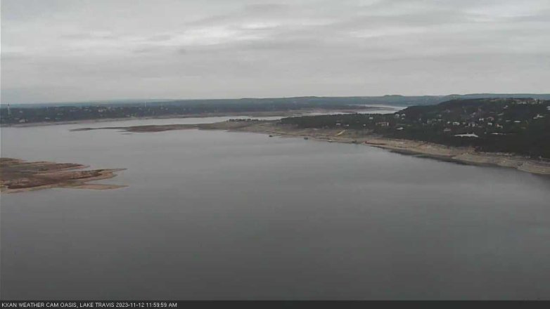 Lake Travis webcam, November 12, 2023 12:00 PM CT