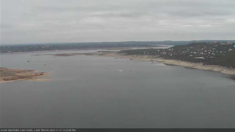 Lake Travis webcam, November 12, 2023 12:25 PM CT