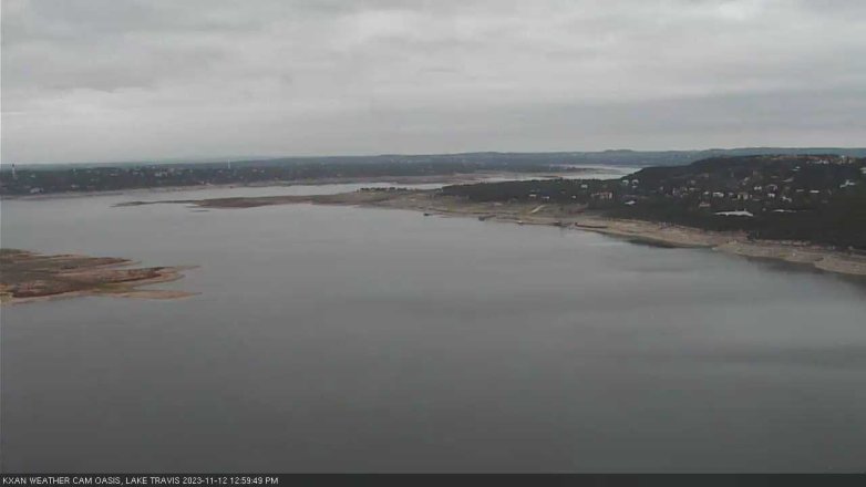 Lake Travis webcam, November 12, 2023 1:00 PM CT