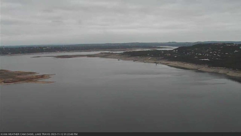 Lake Travis webcam, November 12, 2023 1:25 PM CT