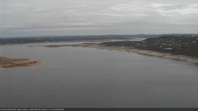 Lake Travis webcam, November 12, 2023 3:00 PM CT