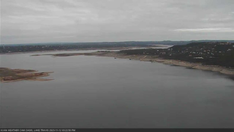 Lake Travis webcam, November 12, 2023 3:25 PM CT