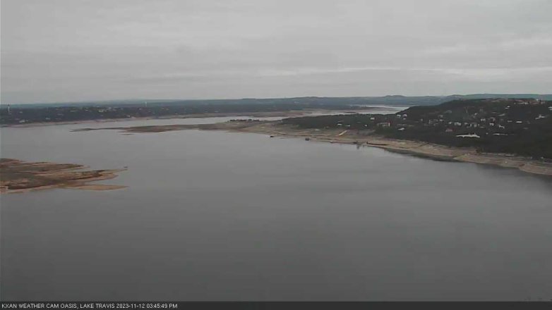Lake Travis webcam, November 12, 2023 3:45 PM CT