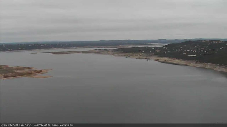 Lake Travis webcam, November 12, 2023 4:00 PM CT