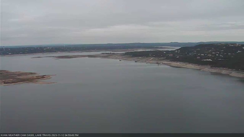 Lake Travis webcam, November 12, 2023 5:00 PM CT