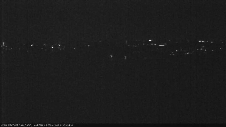 Lake Travis webcam, November 12, 2023 11:45 PM CT