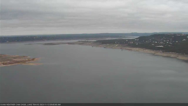 Lake Travis webcam, November 13, 2023 9:45 AM CT