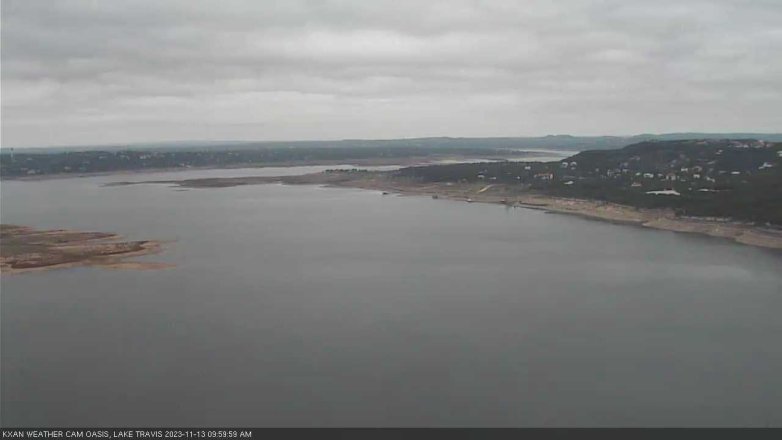 Lake Travis webcam, November 13, 2023 10:00 AM CT