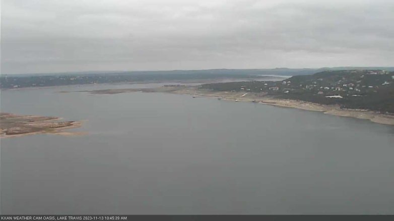 Lake Travis webcam, November 13, 2023 10:45 AM CT