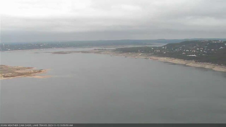 Lake Travis webcam, November 13, 2023 11:00 AM CT