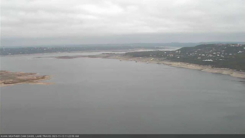 Lake Travis webcam, November 13, 2023 11:25 AM CT