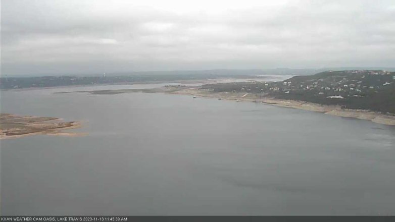 Lake Travis webcam, November 13, 2023 11:45 AM CT