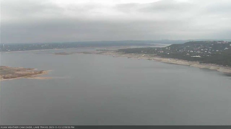 Lake Travis webcam, November 13, 2023 1:00 PM CT