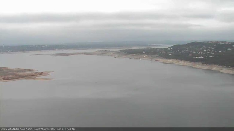 Lake Travis webcam, November 13, 2023 1:25 PM CT