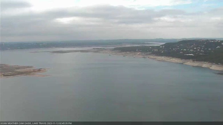Lake Travis webcam, November 13, 2023 2:45 PM CT