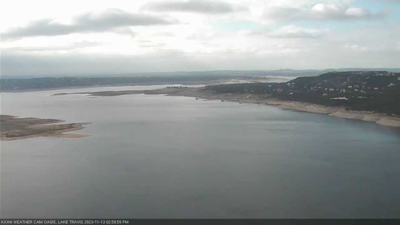 Lake Travis webcam, November 13, 2023 3:00 PM CT