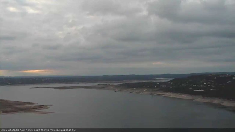 Lake Travis webcam, November 13, 2023 5:00 PM CT