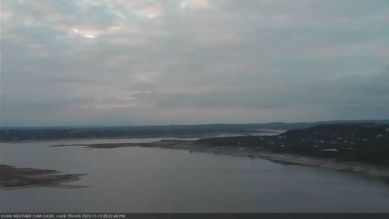Lake Travis webcam, November 13, 2023 5:25 PM CT
