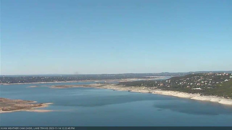 Lake Travis webcam, November 14, 2023 12:25 PM CT