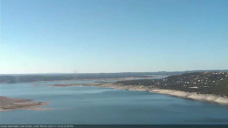 Lake Travis webcam, November 14, 2023 2:25 PM CT