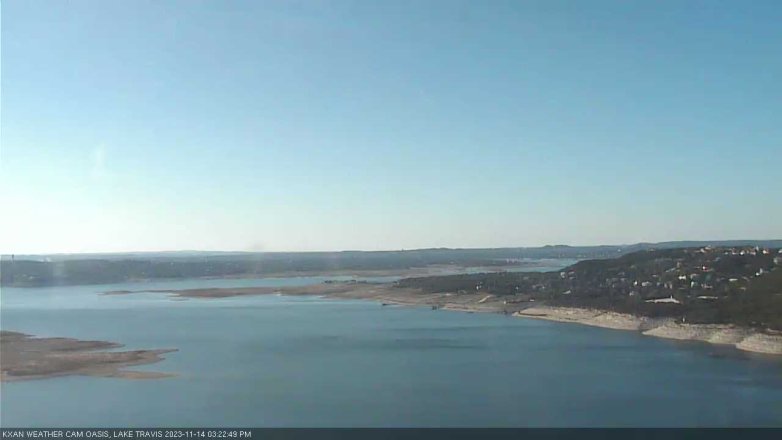Lake Travis webcam, November 14, 2023 3:25 PM CT