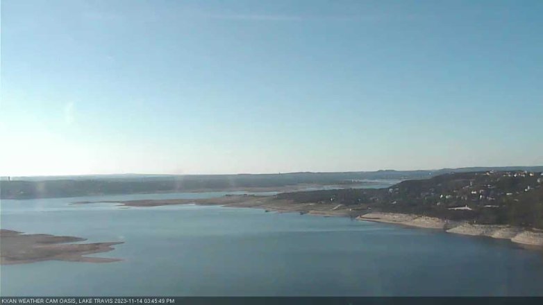 Lake Travis webcam, November 14, 2023 3:45 PM CT