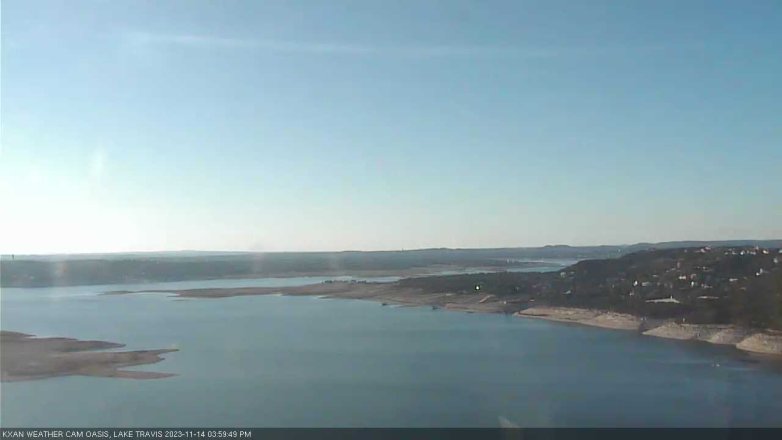 Lake Travis webcam, November 14, 2023 4:00 PM CT