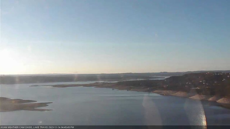 Lake Travis webcam, November 14, 2023 4:45 PM CT