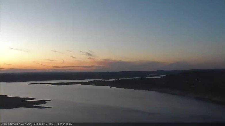 Lake Travis webcam, November 14, 2023 5:45 PM CT