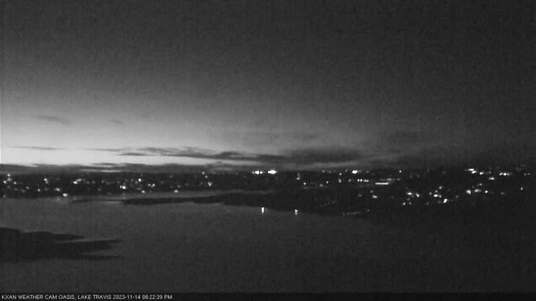 Lake Travis webcam, November 14, 2023 6:25 PM CT