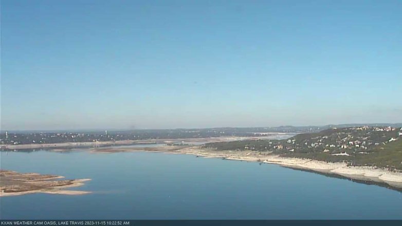 Lake Travis webcam, November 15, 2023 10:25 AM CT