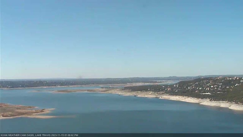 Lake Travis webcam, November 15, 2023 1:00 PM CT