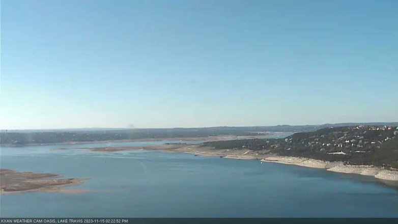 Lake Travis webcam, November 15, 2023 2:25 PM CT