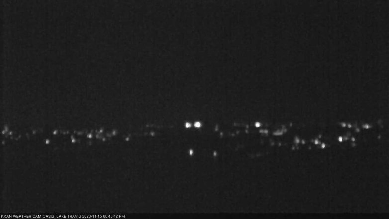 Lake Travis webcam, November 15, 2023 6:45 PM CT