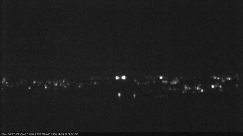 Lake Travis webcam, November 15, 2023 7:00 PM CT