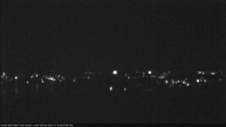 Lake Travis webcam, November 15, 2023 8:25 PM CT