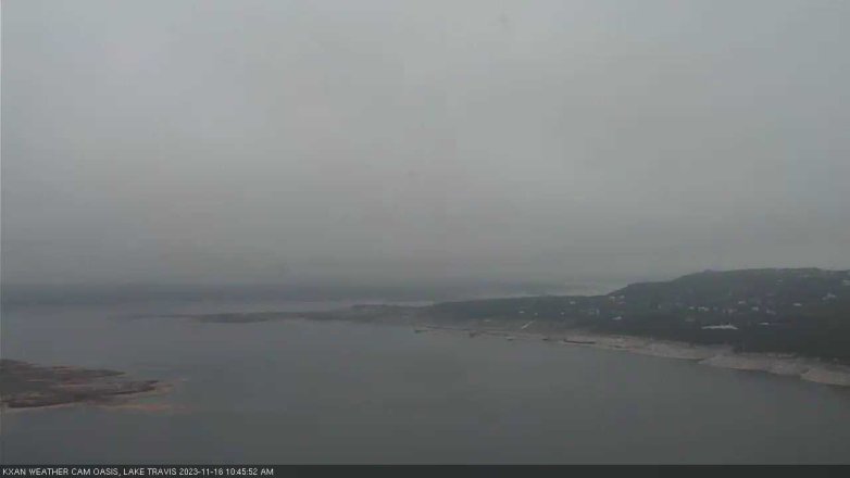 Lake Travis webcam, November 16, 2023 10:45 AM CT