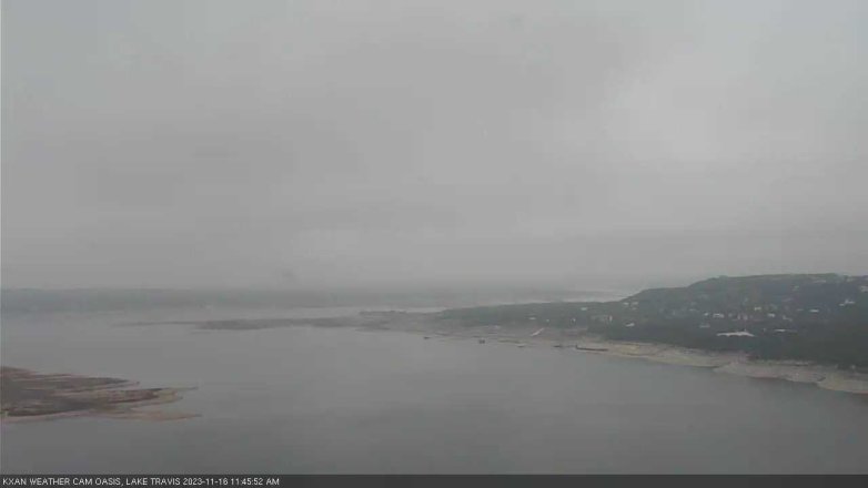 Lake Travis webcam, November 16, 2023 11:45 AM CT