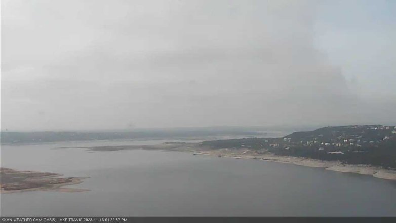 Lake Travis webcam, November 16, 2023 1:25 PM CT