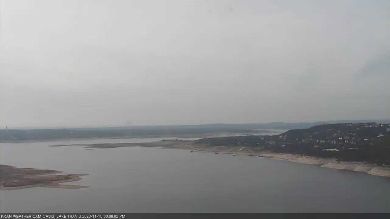 Lake Travis webcam, November 16, 2023 3:00 PM CT