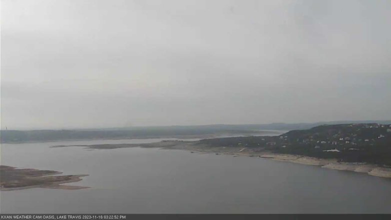 Lake Travis webcam, November 16, 2023 3:25 PM CT