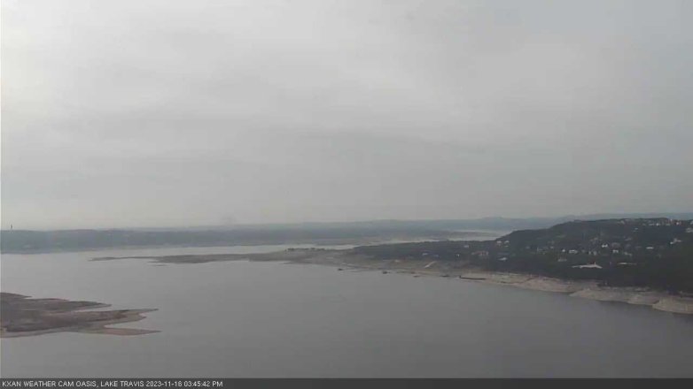 Lake Travis webcam, November 16, 2023 3:45 PM CT