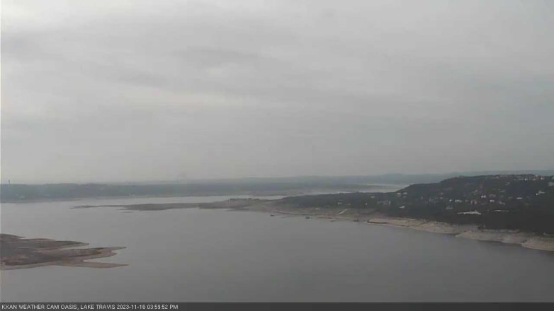 Lake Travis webcam, November 16, 2023 4:00 PM CT