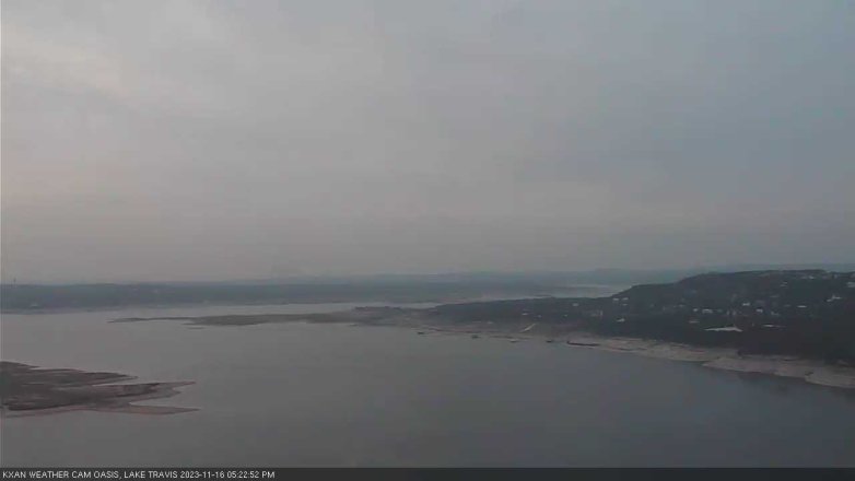 Lake Travis webcam, November 16, 2023 5:25 PM CT