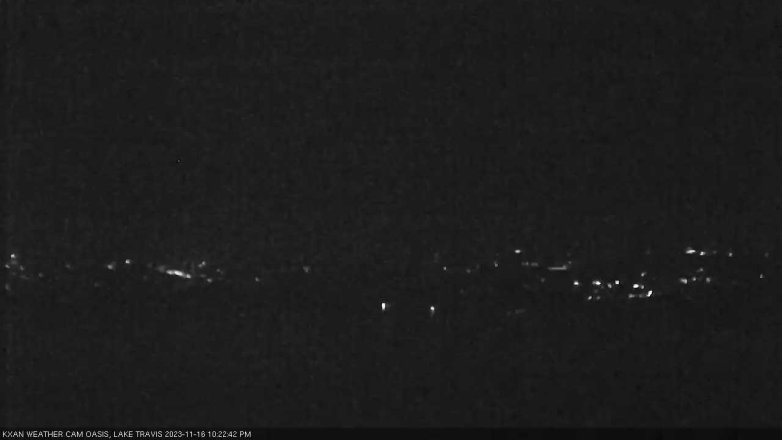 Lake Travis webcam, November 16, 2023 10:25 PM CT
