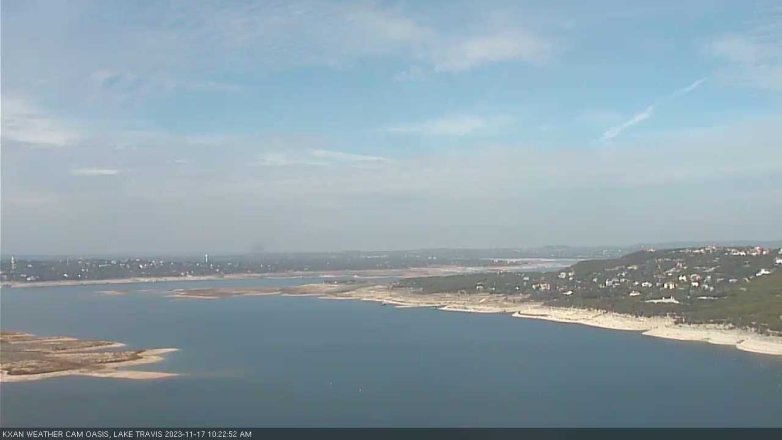 Lake Travis webcam, November 17, 2023 10:25 AM CT