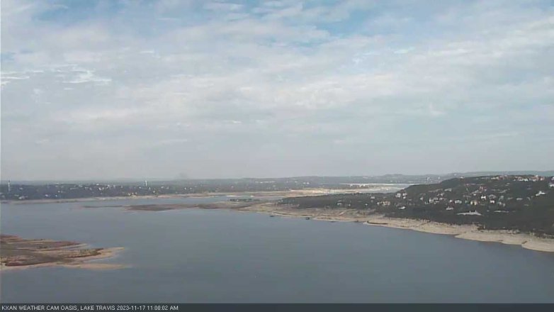 Lake Travis webcam, November 17, 2023 11:00 AM CT