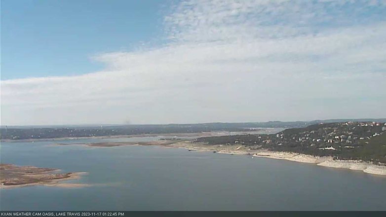 Lake Travis webcam, November 17, 2023 1:25 PM CT