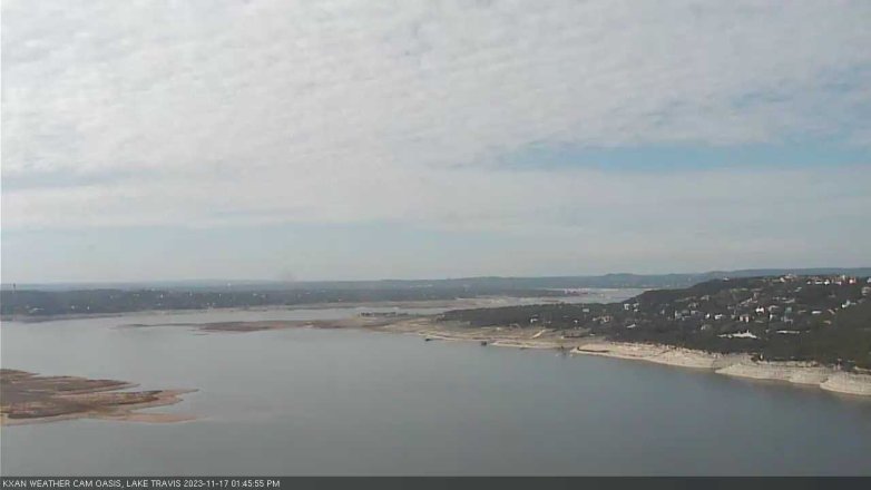 Lake Travis webcam, November 17, 2023 1:45 PM CT